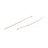 Brass Ball Head Pins X-KK-WH0058-02D-RG-2