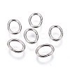Tarnish Resistant 304 Stainless Steel Open Jump Rings STAS-F250-11P-F-2