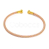Braided Carbon Steel Wire Bracelet Making MAK-A017-B41-1