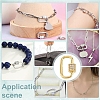 2Pcs 925 Sterling Silver Rhinestone Clasps FIND-PH0022-30A-6