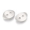 Tarnish Resistant 201 Stainless Steel Buttons STAS-T047-07-2