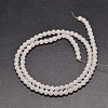 Natural White Jade Round Bead Strands G-G735-08-4mm-2