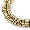 Electroplated Synthetic Non-Magnetic Hematite Beads Strands X-G-U003-16A-3