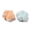 UV Plating & Luminous Opaque Acrylic Beads MACR-L015-14D-4