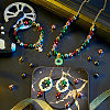 60Pcs 6 Colors Opaque Acrylic Beads PACR-GA0001-01A-4