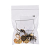 Brass Ear Studs Settings IFIN-YW0001-15-7
