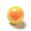 Two Tone Opaque Acrylic Beads LS-SACR-K003-03A-1