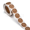 Self-Adhesive Kraft Paper Gift Tag Stickers DIY-G013-A20-2