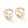 Brass Cuff Rings RJEW-L097-06O-1