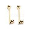 304 Stainless Steel Charms STAS-M327-02G-I-1