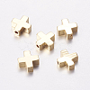 Brass Beads KK-K182-01G-1