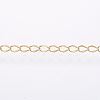 3.28 Feet Handmade Ion Plating(IP) 304 Stainless Steel Curb Chains X-STAS-G038-11A-1
