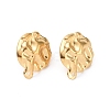 Ion Plating(IP) 304 Stainless Steel Stud Earring Finding X-STAS-C059-09G-1