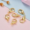 Zinc Alloy Lobster Claw Clasps E106-G-NF-5