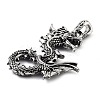 Tibetan Style Alloy Pendants TIBE-L012-039AS-03-2
