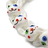 Handmade Lampwork Beads Strands LAMP-Z010-01-4