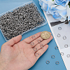 1000Pcs Tarnish Resistant 304 Stainless Steel Open Jump Rings STAS-ME0002-14-5