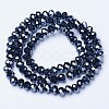 Electroplate Glass Beads Strands LS-EGLA-A034-P6mm-A18-2