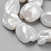 Shell Pearl Beads Strands BSHE-K010-08A-2