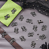 16Bags Scorpion Alloy with Iron Decorative Rivets BUTT-FH0001-035A-4