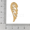 304 Stainless Steel Pendants STAS-L279-007G-3