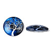 Half Round/Dome Tree Pattern Glass Flatback Cabochons for DIY Projects LS-GGLA-Q037-25mm-M28-10-4