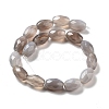 Natural Grey Agate Beads Strands G-P520-C11-01-3