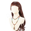 Buddhist Necklace NJEW-JN03847-3