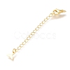 Brass Lobster Claw Clasps KK-K388-60G-2