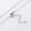 304 Stainless Steel Chain Necklaces NJEW-O108-43P-4