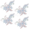 Polyester Applique Embroidery DIY-WH20055-026B-1