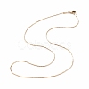 304 Stainless Steel Chain Necklaces MAK-L015-19G-3
