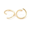 Brass Open Jump Rings KK-G604-08G-06-3
