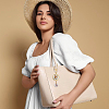 Glass Openable Perfume Bottle Pendant Decorations HJEW-DR00317-5