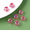 1-Hole Transparent Acrylic Buttons MACR-S373-129-C-3