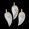 Natural Quartz Crystal Pendants GG-CBA51ED-02G-04-1