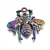 Rainbow Color Alloy Pendants PALLOY-S180-187-NR-2