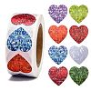 Heart Shaped Stickers Roll DIY-K027-A16-1