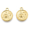 Ion Plating(IP) 201 Stainless Steel Pendants X-STAS-N098-182LG-3