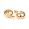 201 Stainless Steel Pendant Rhinestone Settings STAS-G224-27G-3