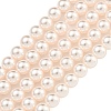 Glass Pearl Beads Strands HY-G002-01C-03-1