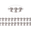 Tarnish Resistant 304 Stainless Steel Ball Chains CHS-E021-13C-P-1