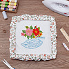 Plastic Cross Stitch Embroidery Hoops DIY-NB0014-42-4