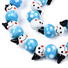 Handmade Lampwork Beads Strands LAMP-N021-43C-3