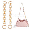 2Pcs Alloy with Acrylic Oval Link Purse Strap Extenders FIND-UN0003-17-1
