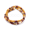 Rondelle Natural Mookaite Beads Strands G-F216-20-3