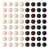 Craftdady Natural Wood Beads WOOD-CD0001-02-2