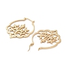 304 Stainless Steel Hoop Earrings EJEW-P271-03G-2