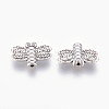 Tibetan Style Alloy Dragonfly Beads TIBEP-GC191-AS-NR-2