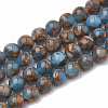 Natural Chalcedony Beads Strands G-S333-6mm-014C-1